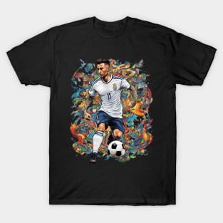 Football Soccer Graffiti T-Shirt